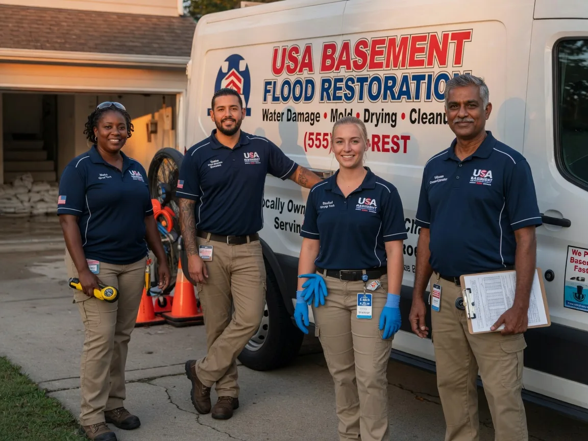 Basement Flood Cleanup company in Barksdale Afb, LA
