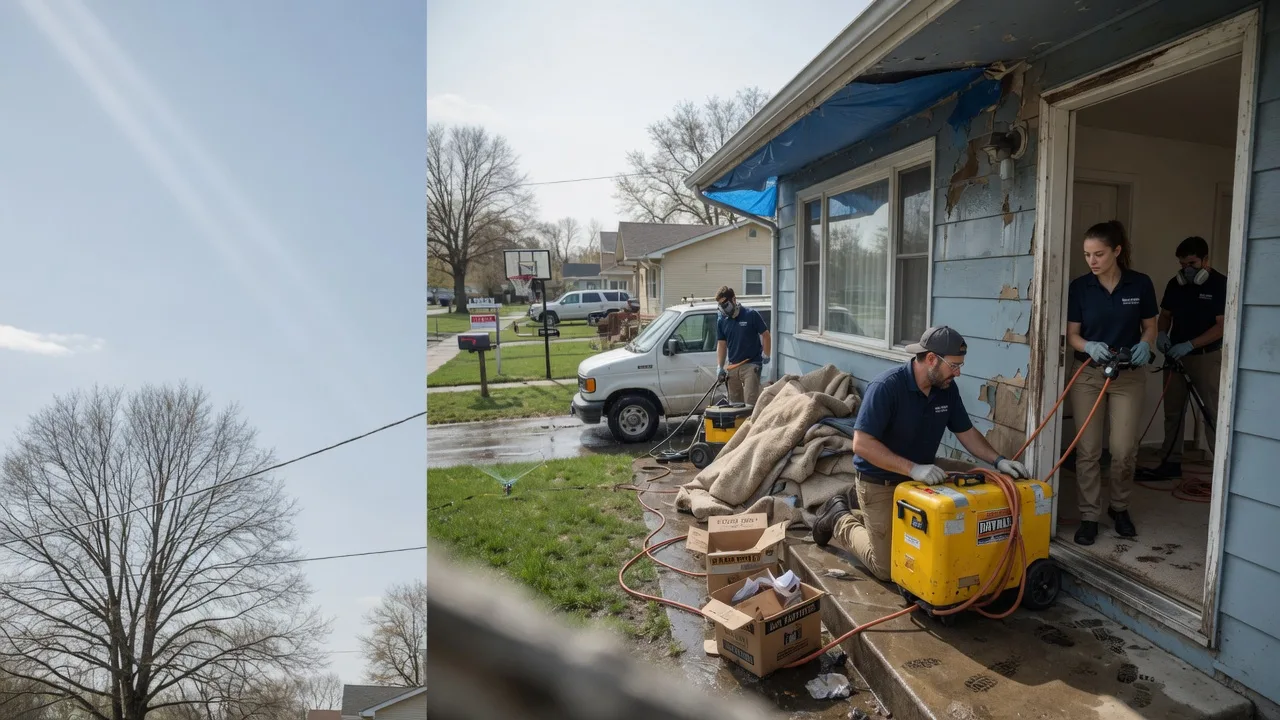 Basement Flood Cleanup in Barksdale Afb, LA near me